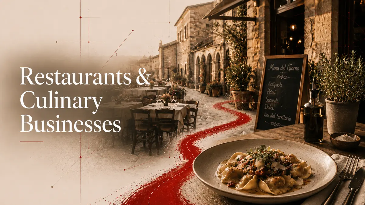 Restaurants and culinary businesses