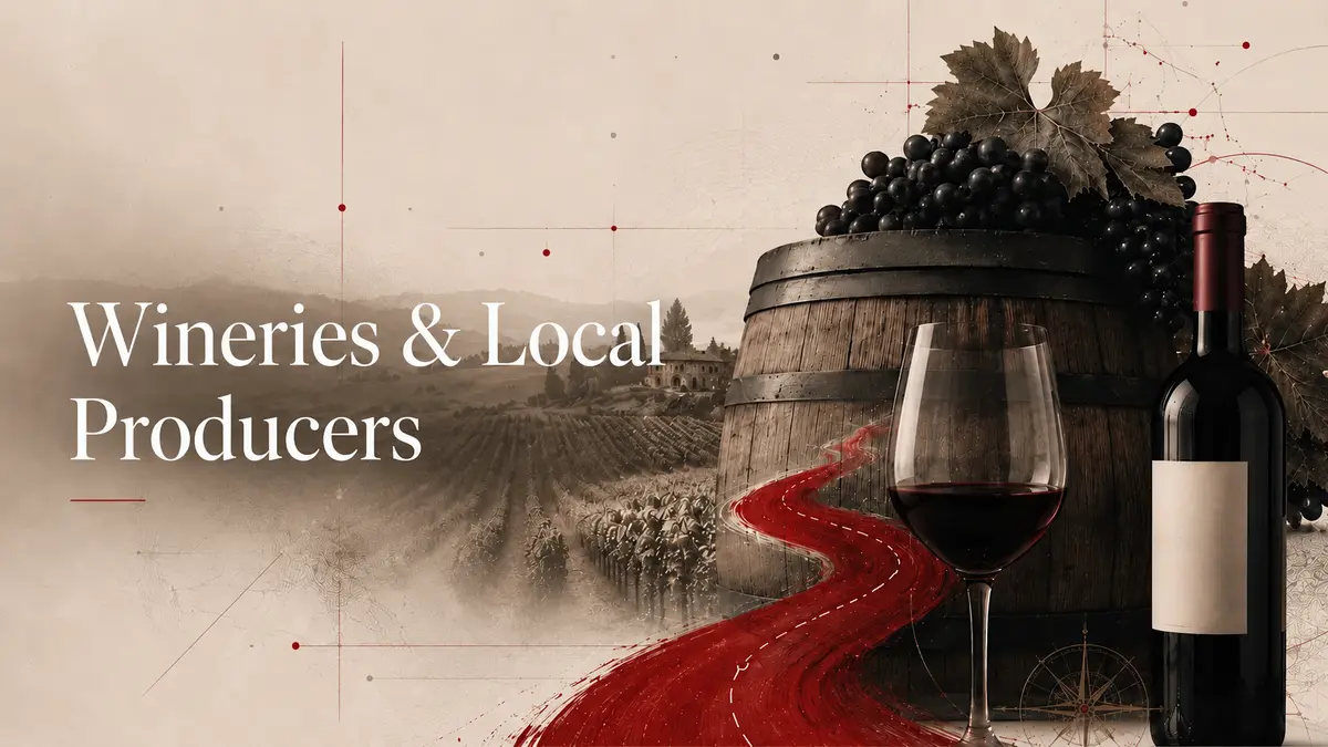 Wineries and local producers